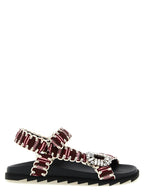 Roger Vivier Multicolor Polyester Flat Sandals