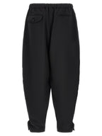 Comme Des Garçons Black Polyester Casual Pants