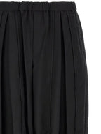 Comme Des Garçons Black Polyester Casual Pants