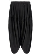 Comme Des Garçons Black Polyester Casual Pants