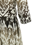 SAMANTHA SUNG Multicolor Cotton Midi Dress