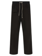 Namacheko Black Cotton Casual Pants