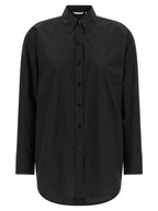 XACUS Black Cotton Blouse