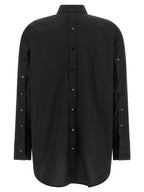 XACUS Black Cotton Blouse