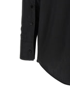 XACUS Black Cotton Blouse