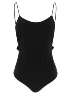 Jacquemus Black Polyamide One-Piece Swimsuit