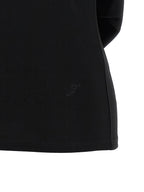 Black Viscose T-Shirt