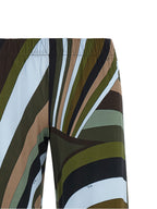 Emilio Pucci Multicolor Viscose Flared Pants