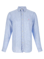 Polo Ralph Lauren Blue Linen Blouse