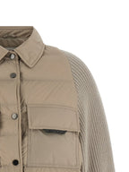 Brunello Cucinelli Beige Polyester Shell Jacket