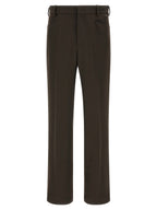 SECOND/LAYER Brown Polyester Casual Pants