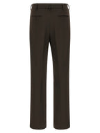 SECOND/LAYER Brown Polyester Casual Pants