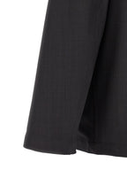 SECOND/LAYER Gray Polyester Blouse