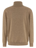 Brunello Cucinelli Beige Cashmere Cardigan