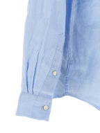 Polo Ralph Lauren Blue Linen Blouse