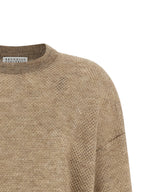 Brunello Cucinelli Beige Wool Cardigan