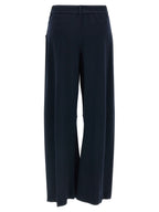 Brunello Cucinelli Blue Cotton Casual Pants