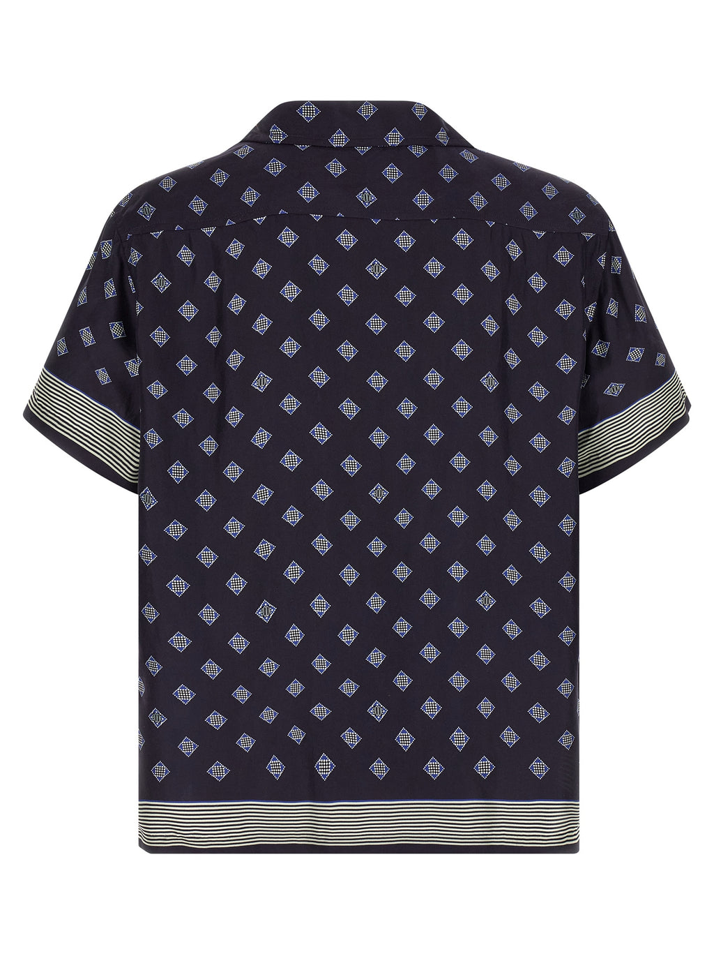 BODE Blue Silk Blouse