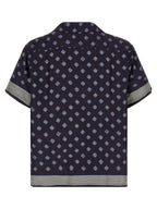BODE Blue Silk Blouse
