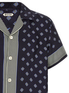 BODE Blue Silk Blouse