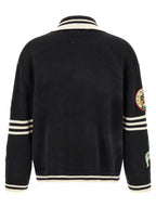 FOUND Black Cotton Cardigan