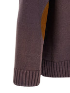 FOUND Brown Cotton Cardigan