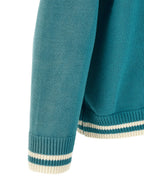 FOUND Blue Cotton Cardigan