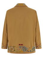 BODE Beige Cotton Blazer