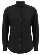 XACUS Black Polyamide Blouse