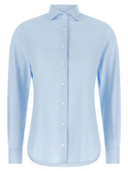 XACUS Blue Polyamide Blouse