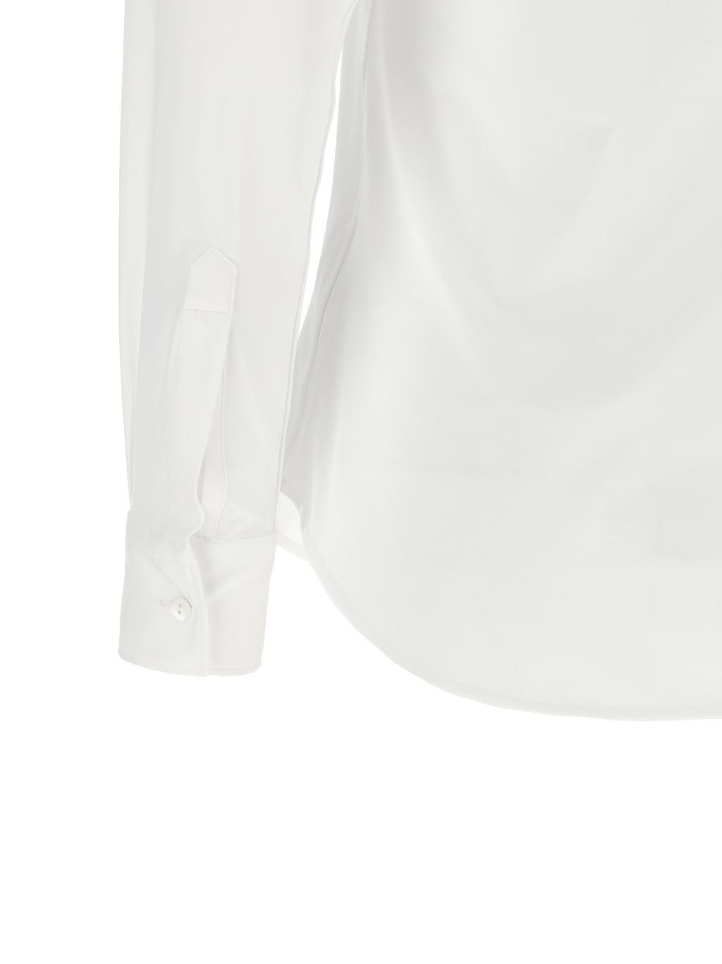XACUS White Polyamide Blouse
