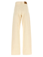 Saint Laurent Beige Cotton Jeans Denim