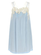 Maison Margiela Blue Copper Short Dress