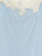 Maison Margiela Blue Copper Short Dress