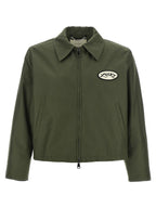 SECOND/LAYER Bicolor Polyester Full-Length Jacket