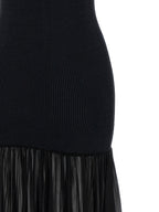 Hunza G Black Polyamide Long Dress