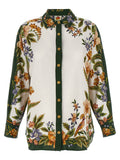 FARM RIO Multicolor Cotton Blouse