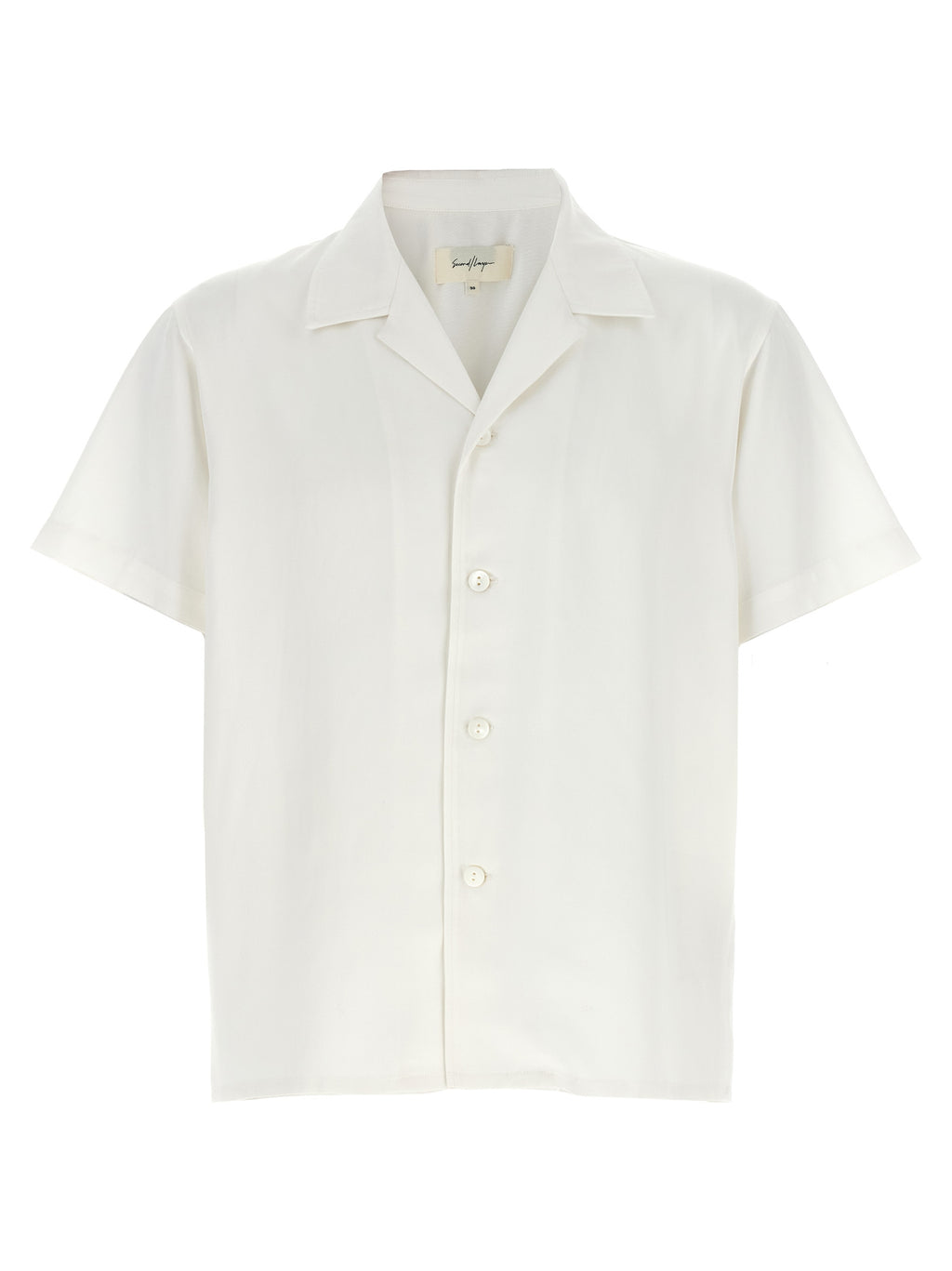 SECOND/LAYER White Lyocell Blouse