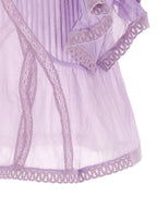 FARM RIO Purple Organic Cotton Blouse