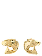 Gold Copper Earrings