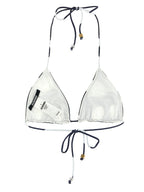 Blue Polyamide Bikini