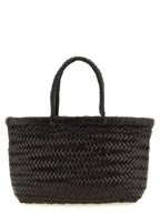 Dragon Diffusion Brown Calfskin Handbag