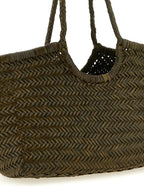 Dragon Diffusion Bicolor Calfskin Shoulder Bag