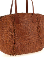 Dragon Diffusion Brown Calfskin Tote Bag