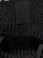 Dragon Diffusion Black Calfskin Tote Bag
