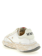 Maison Mihara Yasuhiro White Cotton Sneakers