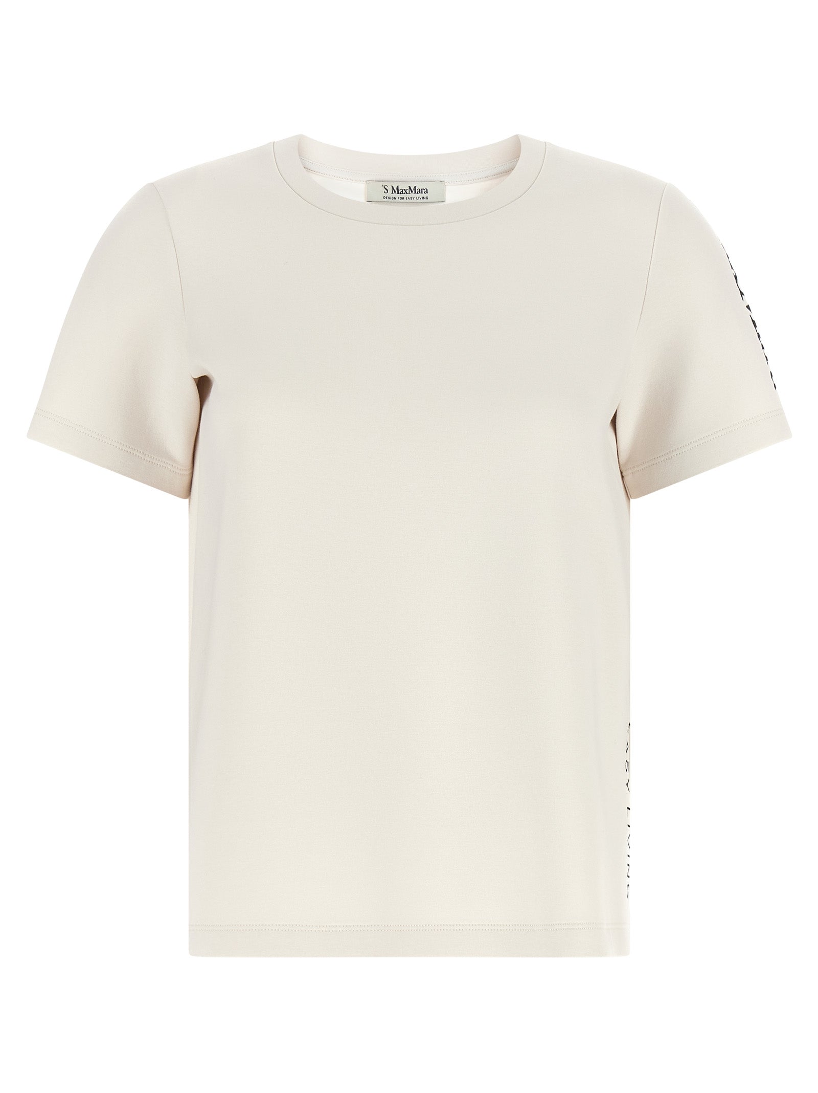Beige Cotton T-Shirt