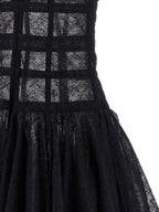 Giovanni Bedin Black Polyamide Short Dress