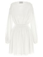 Giovanni Bedin White Cotton Short Dress
