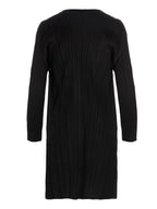 PLEATS PLEASE ISSEY MIYAKE Black Polyester Cardigan